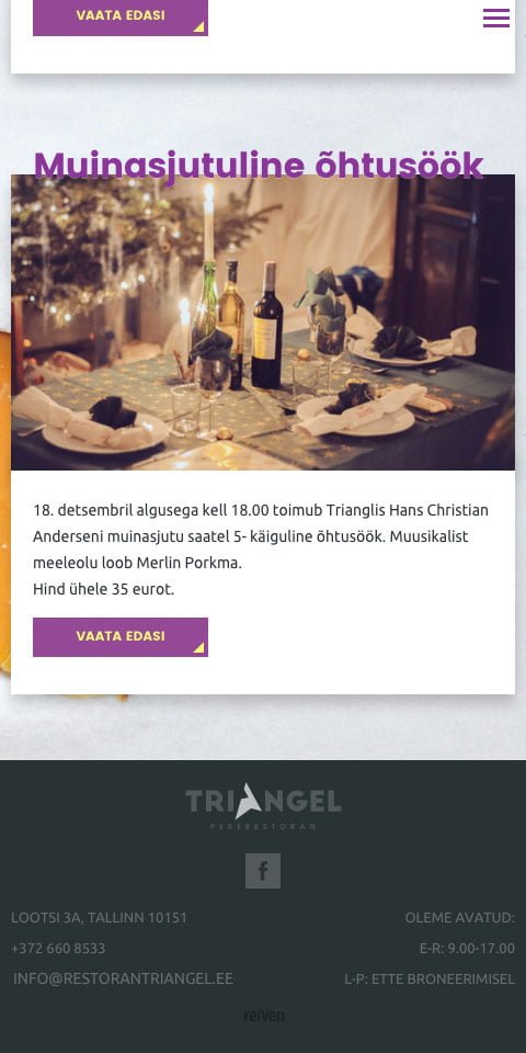 Restoran Triangel pakkumised